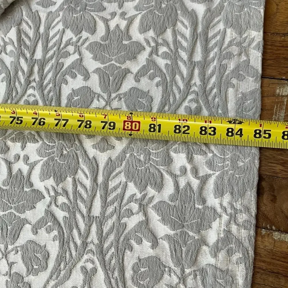 Charter Club Cotton Light Grey Coverlet 96